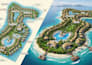 design 2d 3d, resort site, master plan, concept, landscape render, map animation